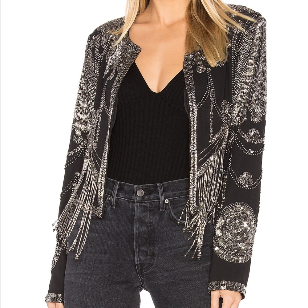 HOUSE OF HARLOW 1960 Jett Bolero